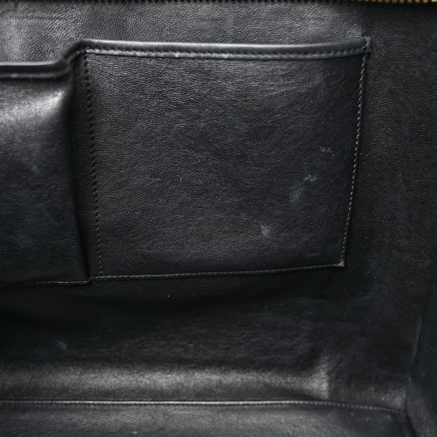 Celine Smooth Calfskin Medium Luggage Black 16 of 25