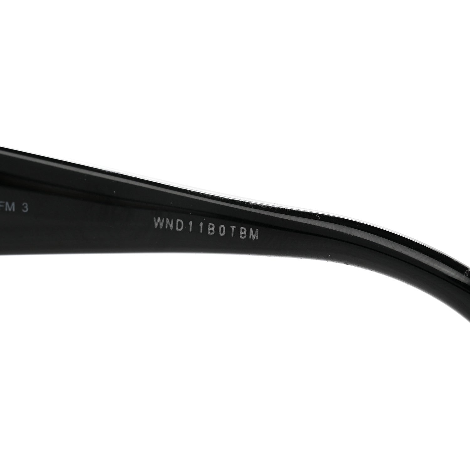 Fendi Acetate F is Fendi Cat Eye Sunglasses FF 0360/G/S Black 7 of 8