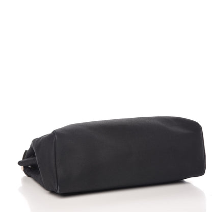 Hermes Toile Vache Calfskin Herbag 40 GM Black 4 of 18