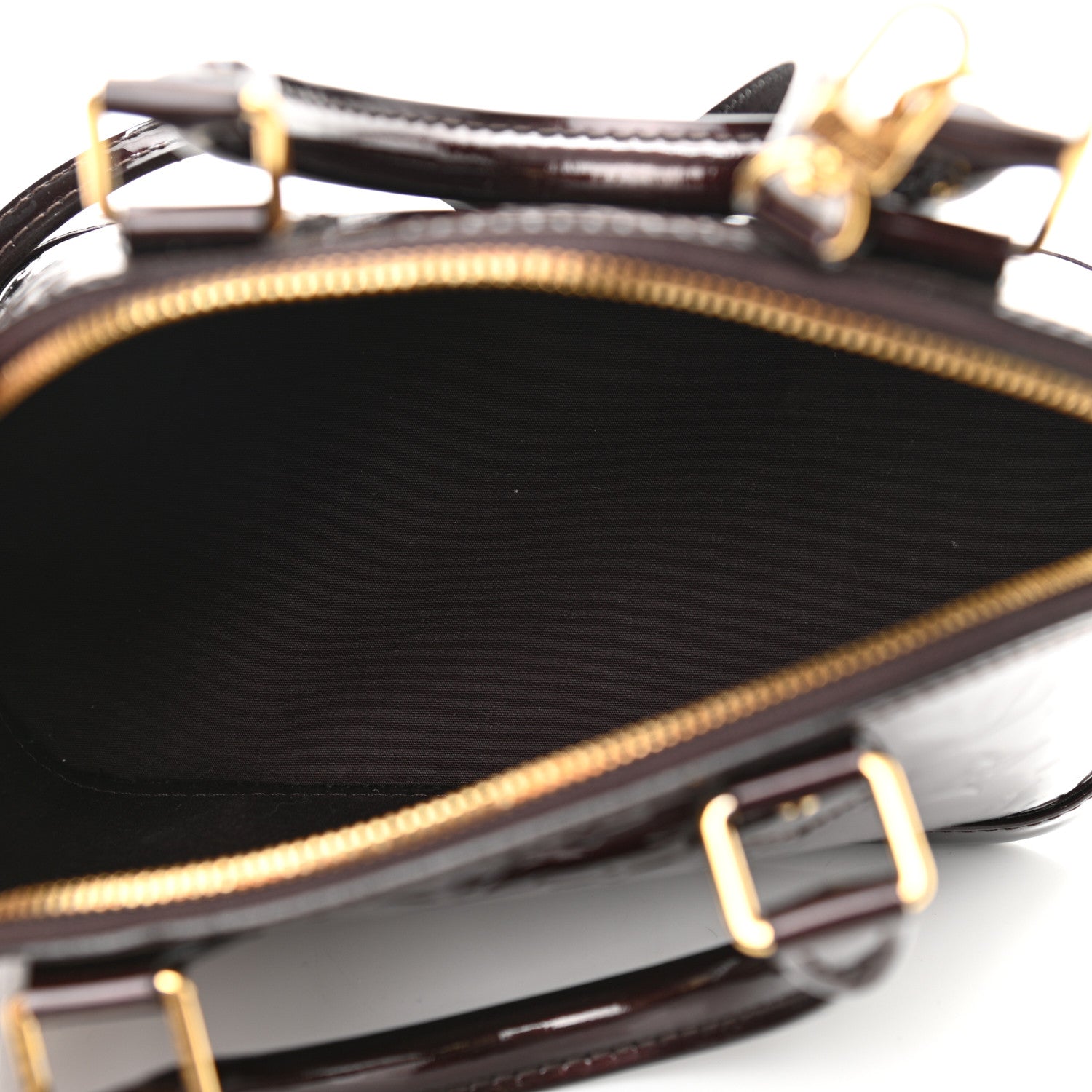 Louis Vuitton Vernis Alma BB Amarante 5 of 9