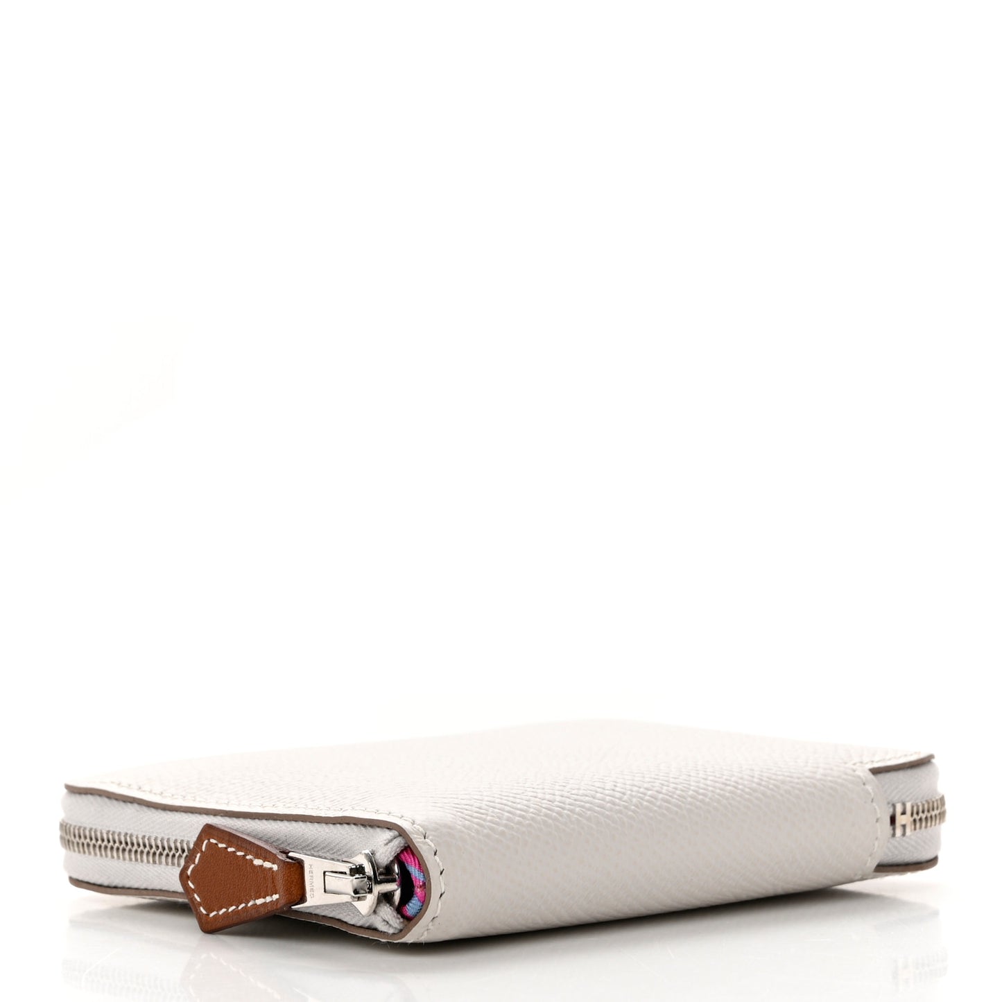 Epsom Silk'In Compact Wallet New White