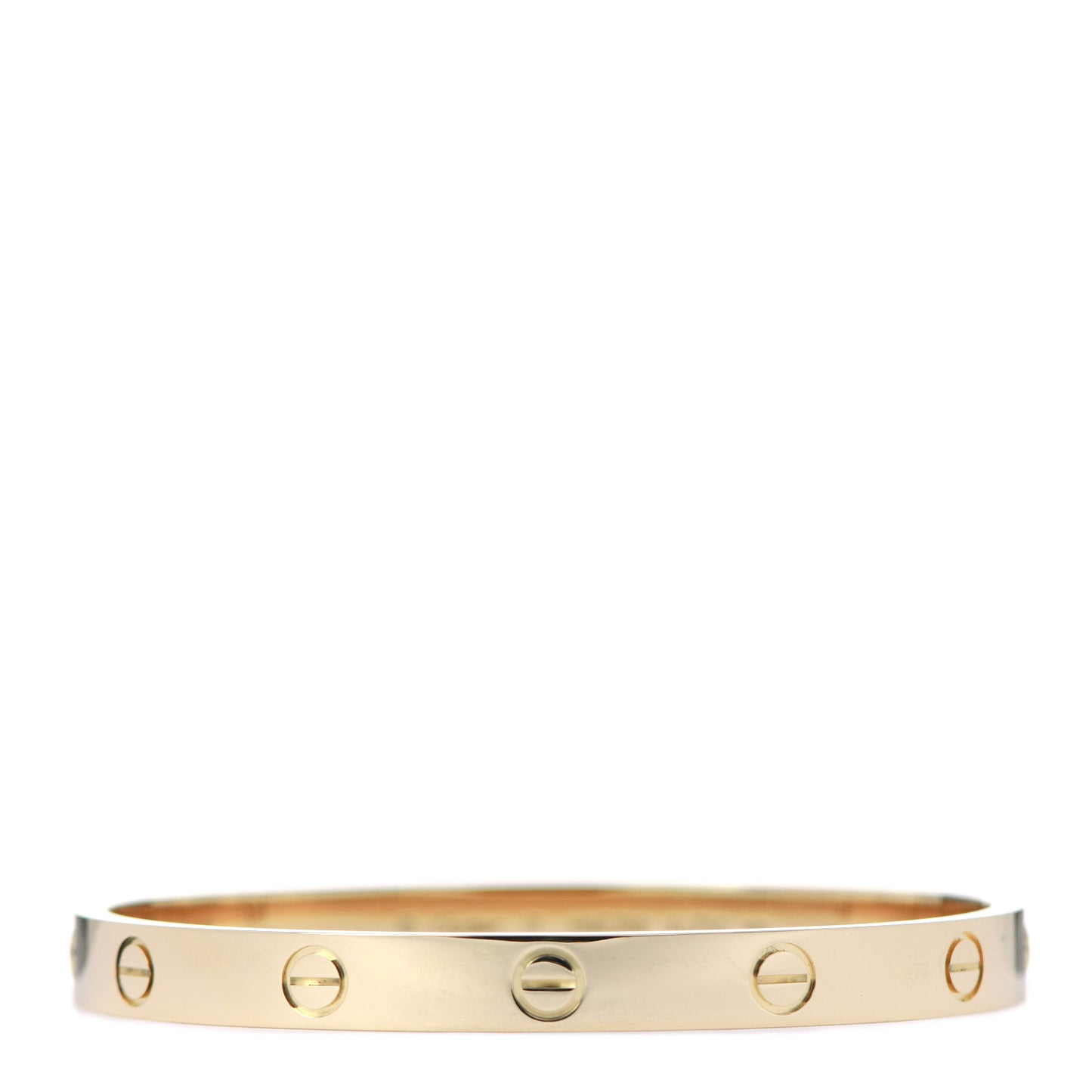 18K Yellow Gold LOVE Bracelet 17