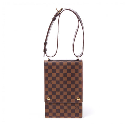 Louis Vuitton Damier Ebene Portobello Travel Shoulder Bag 1 of 16
