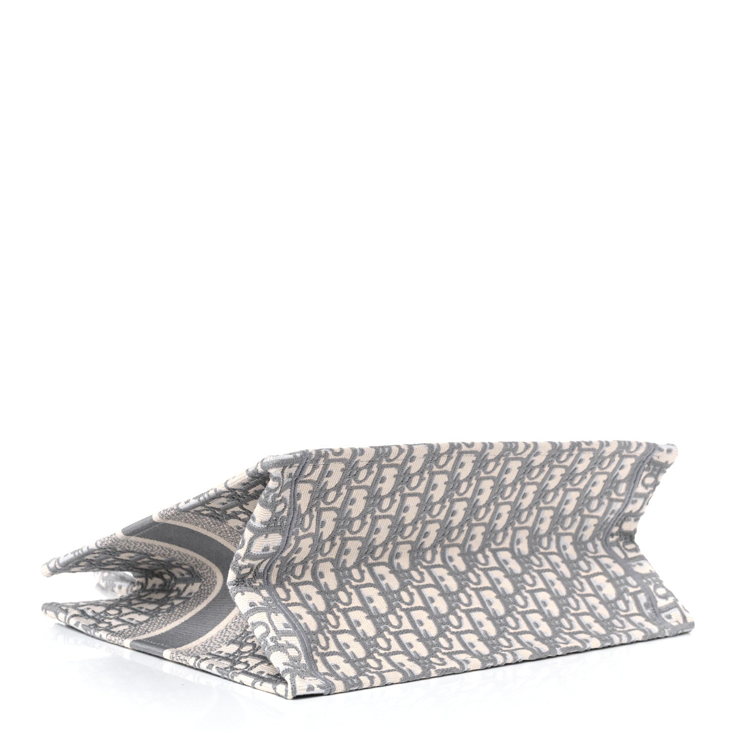 Christian Dior Oblique Medium Book Tote Grey 8 of 11