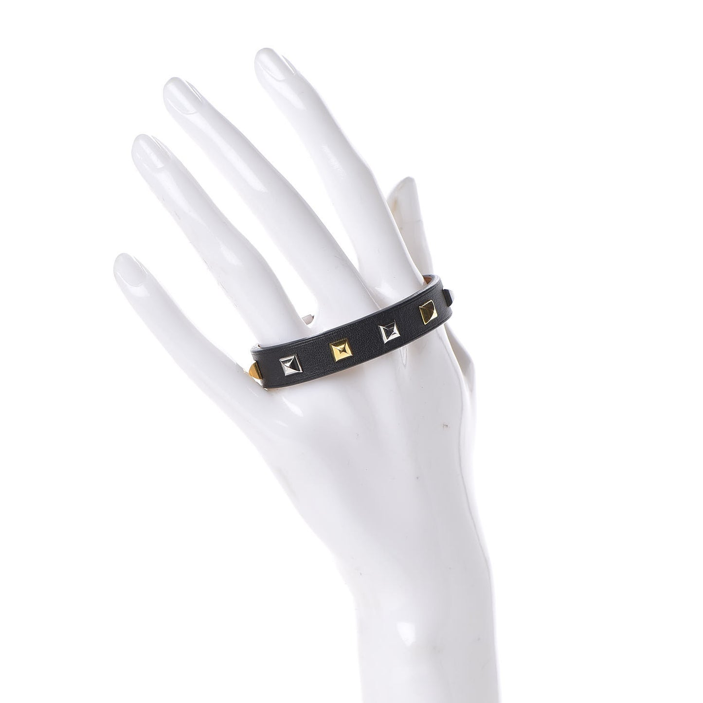 Swift Mini Dog Square Studded Bracelet T1 Black