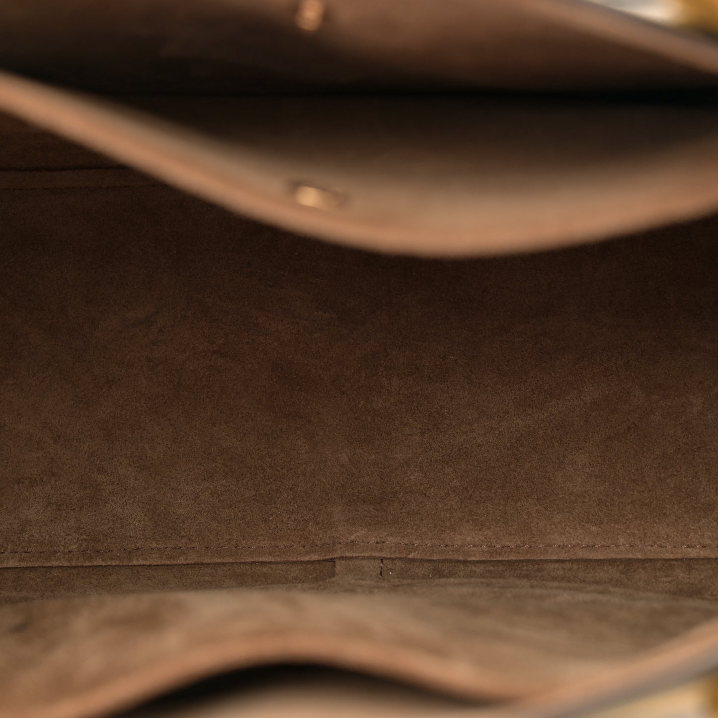 Calfskin Mini Gate Tote Ochre