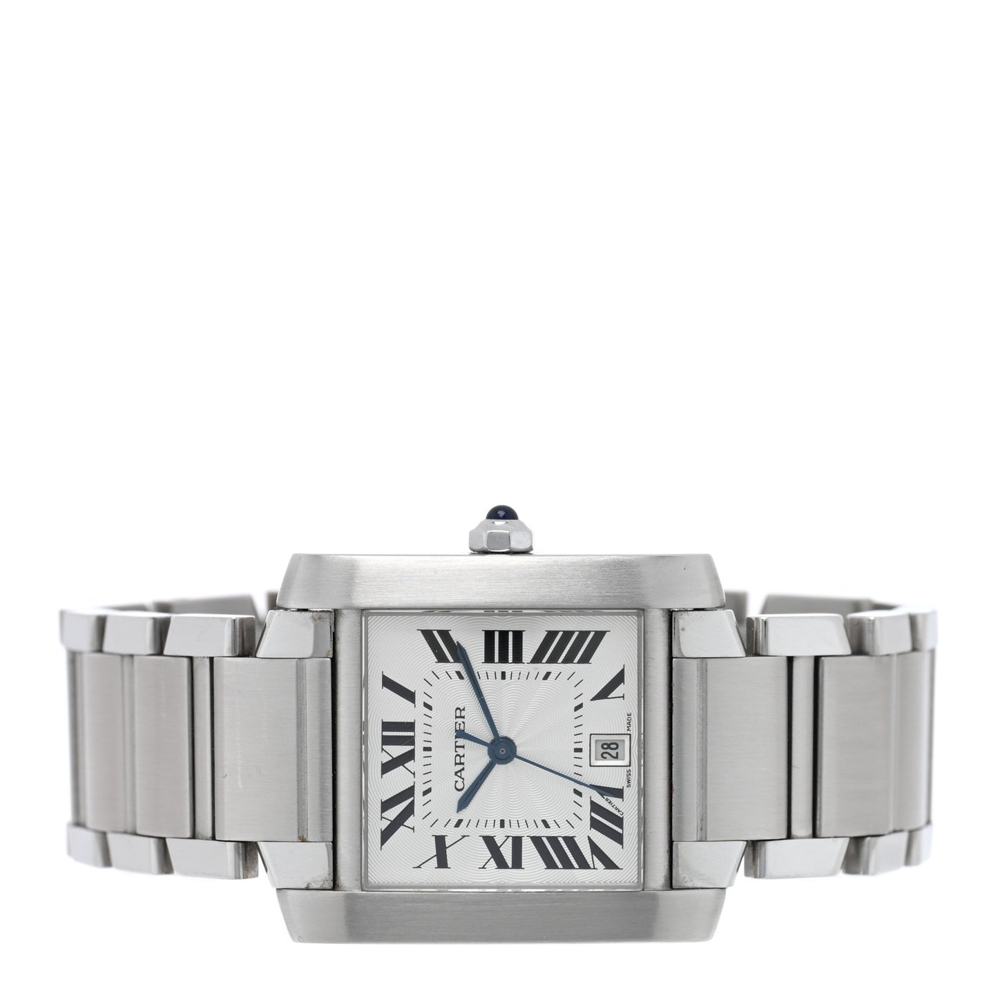 Stainless Steel 28mm Tank Francaise Automatic Watch
