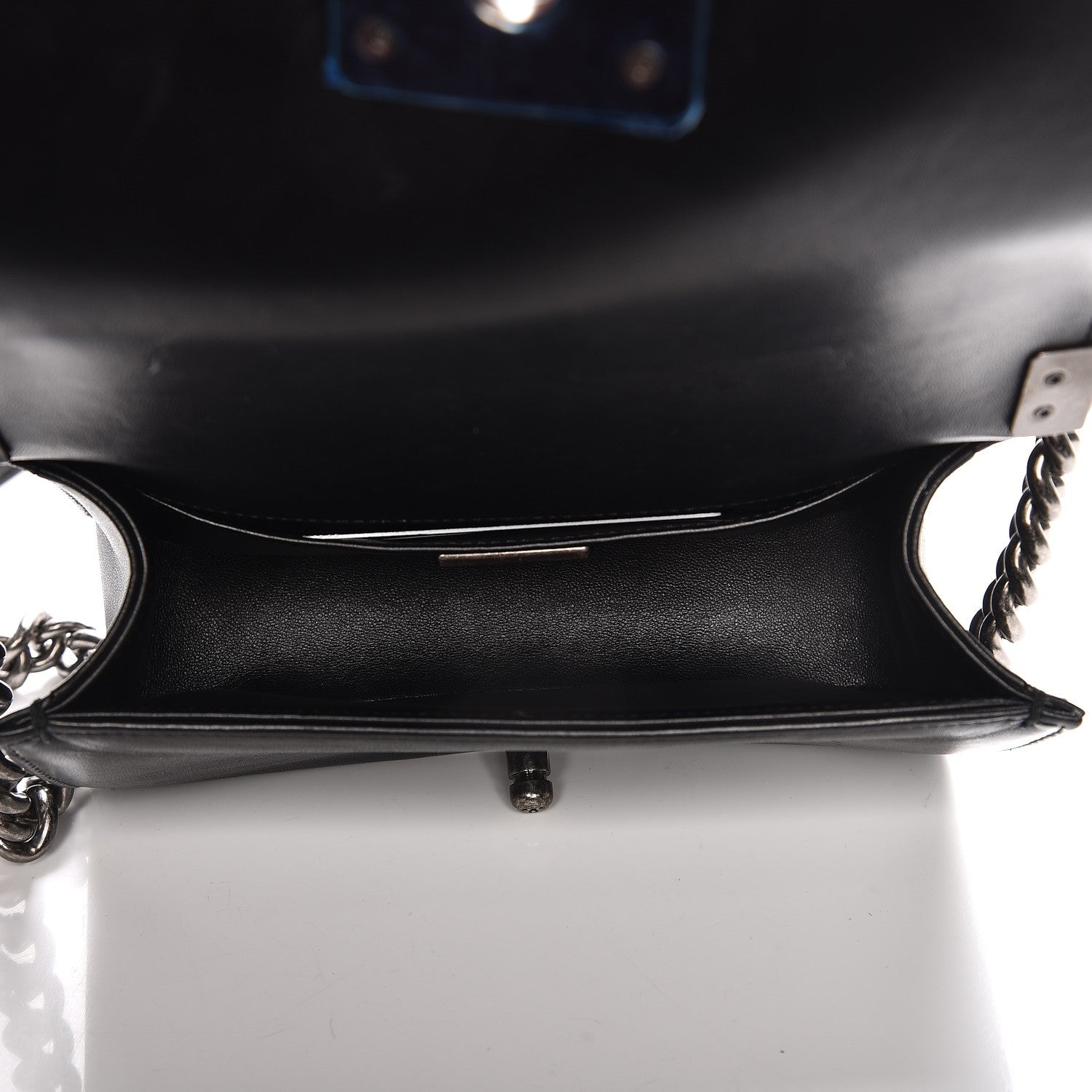 Chanel Galuchat Stingray Small Boy Flap Black 5 of 10