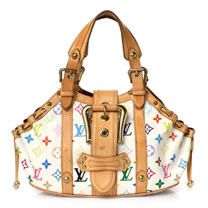 Louis Vuitton Monogram Multicolor Theda GM White 1 of 9