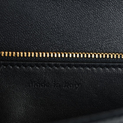 Celine Box Calfskin Medium Classic Box Flap Bag Navy Blue 6 of 7