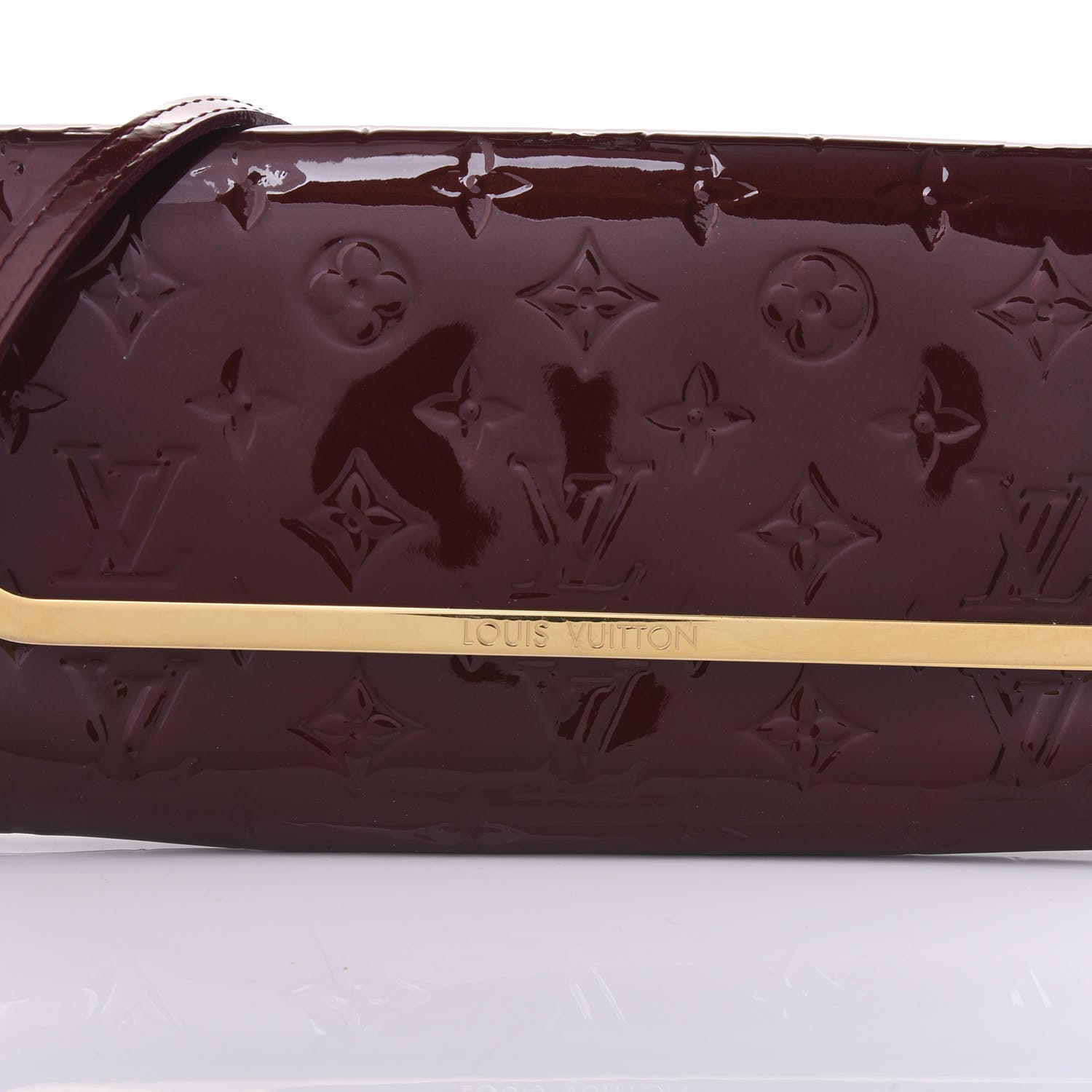 Louis Vuitton Vernis Rossmore MM Rouge Fauviste 8 of 9
