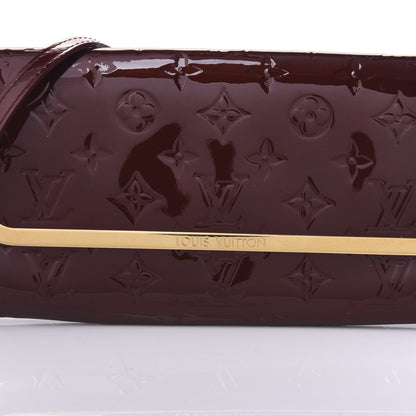Louis Vuitton Vernis Rossmore MM Rouge Fauviste 8 of 9