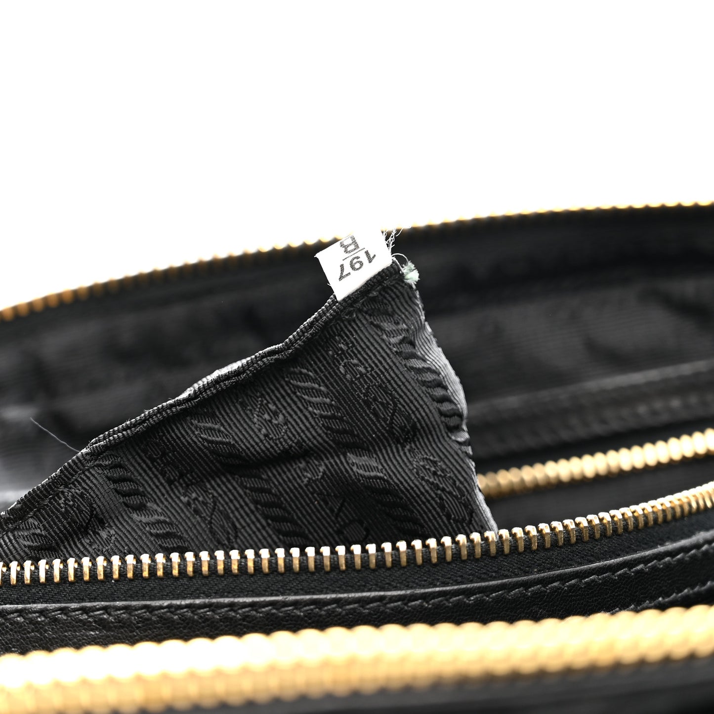 Tessuto Nylon Gaufre Tote Black