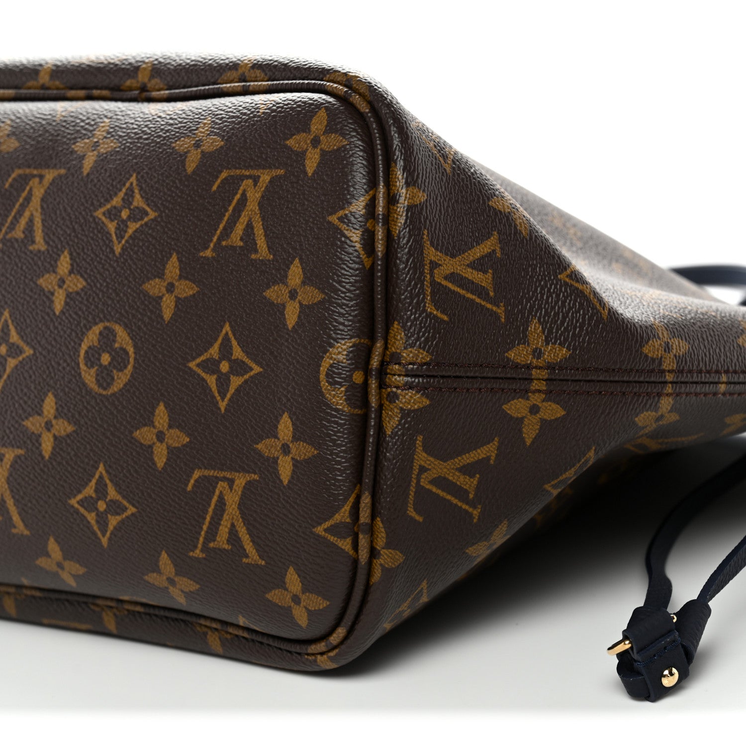 Louis Vuitton Monogram Calfskin Neo Neverfull Inside Out MM Navy 17 of 18