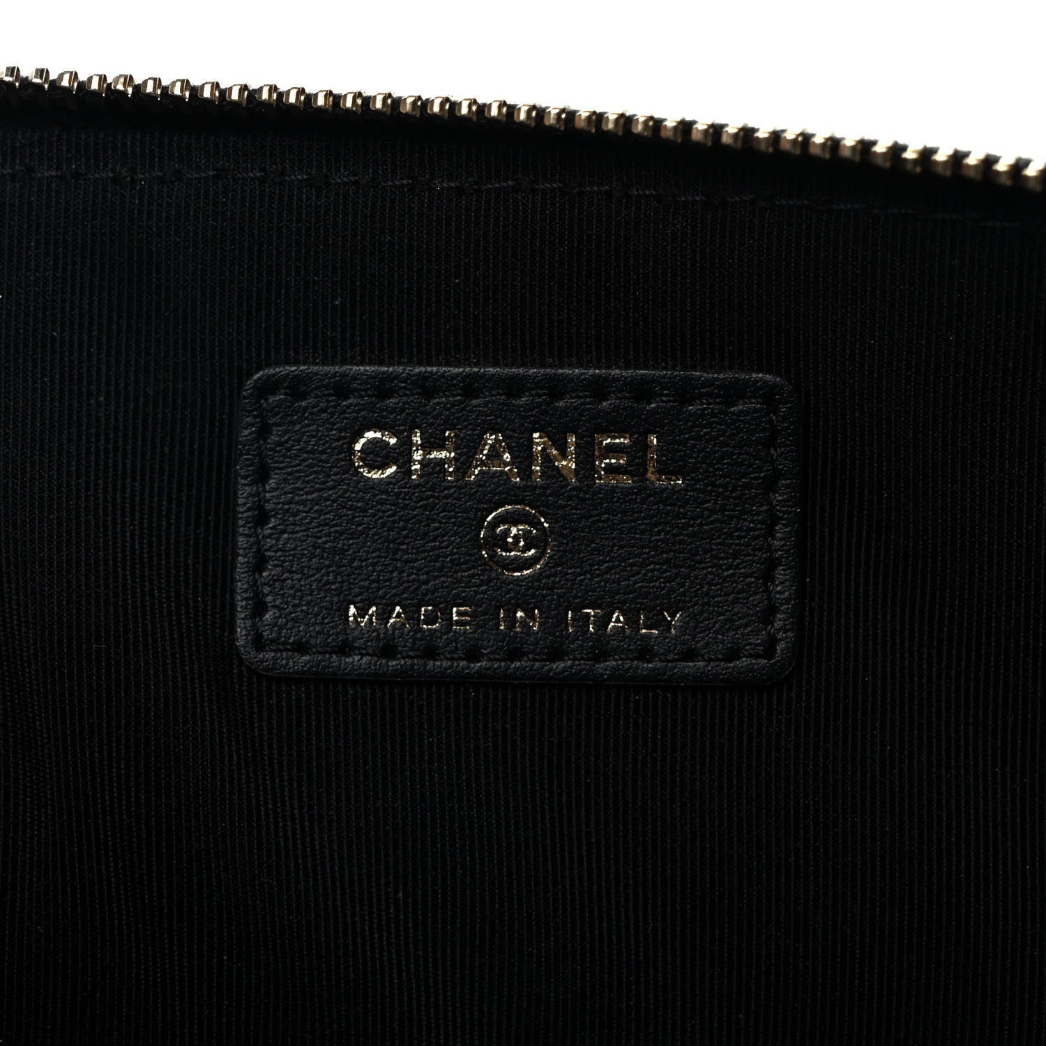 Chanel Caviar Trio Cosmetic Case Black 6 of 8