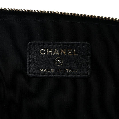 Chanel Caviar Trio Cosmetic Case Black 6 of 8
