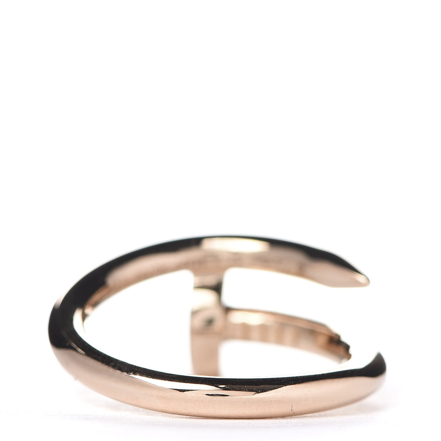 18K Pink Gold Juste Un Clou Ring 51 5.75
