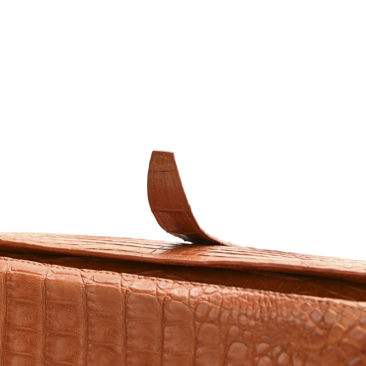Nancy Gonzalez Crocodile Tote Brown 10 of 10