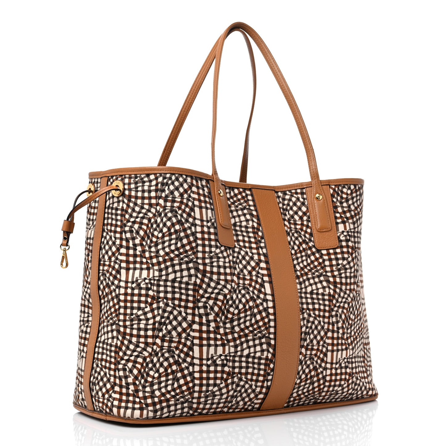Visetos Large Liz Reversible Shopper Tote Cognac