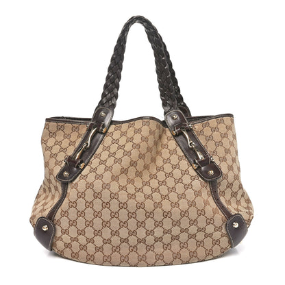 Gucci Monogram Medium Pelham Shoulder Bag Dark Brown 1 of 11