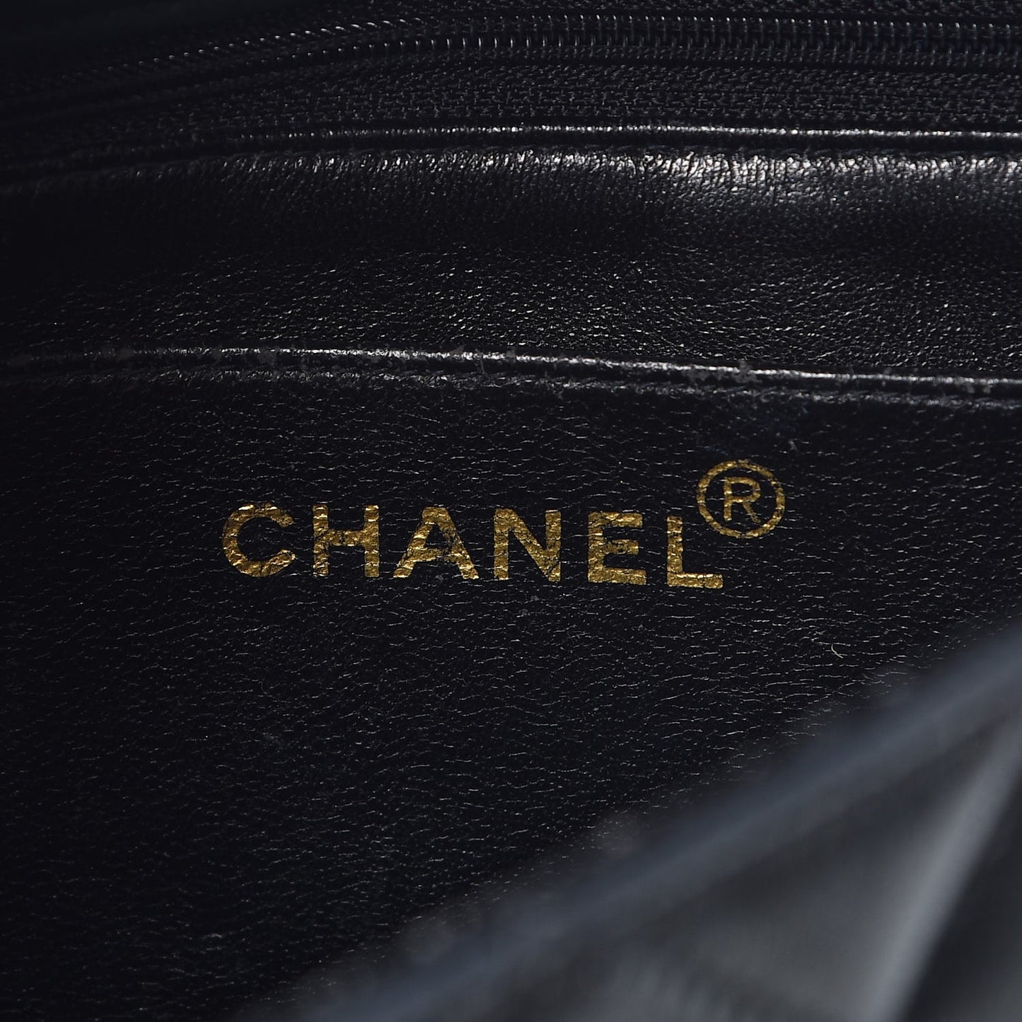 Lambskin Quilted Small Single Flap Black