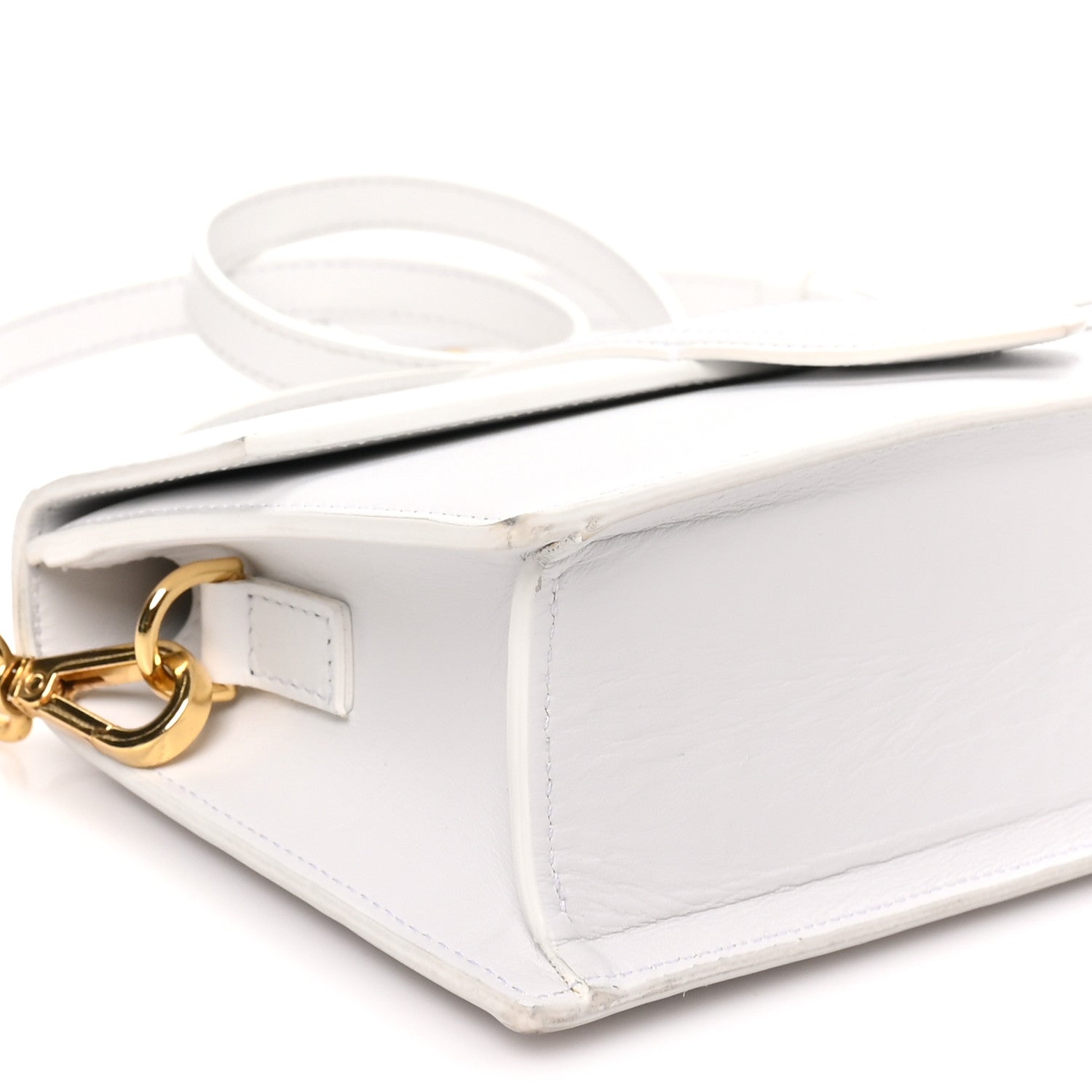 Jacquemus Smooth Calfskin Le Grand Bambino White 8 of 9