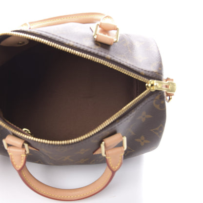 Louis Vuitton Monogram Speedy Bandouliere 25 8 of 13