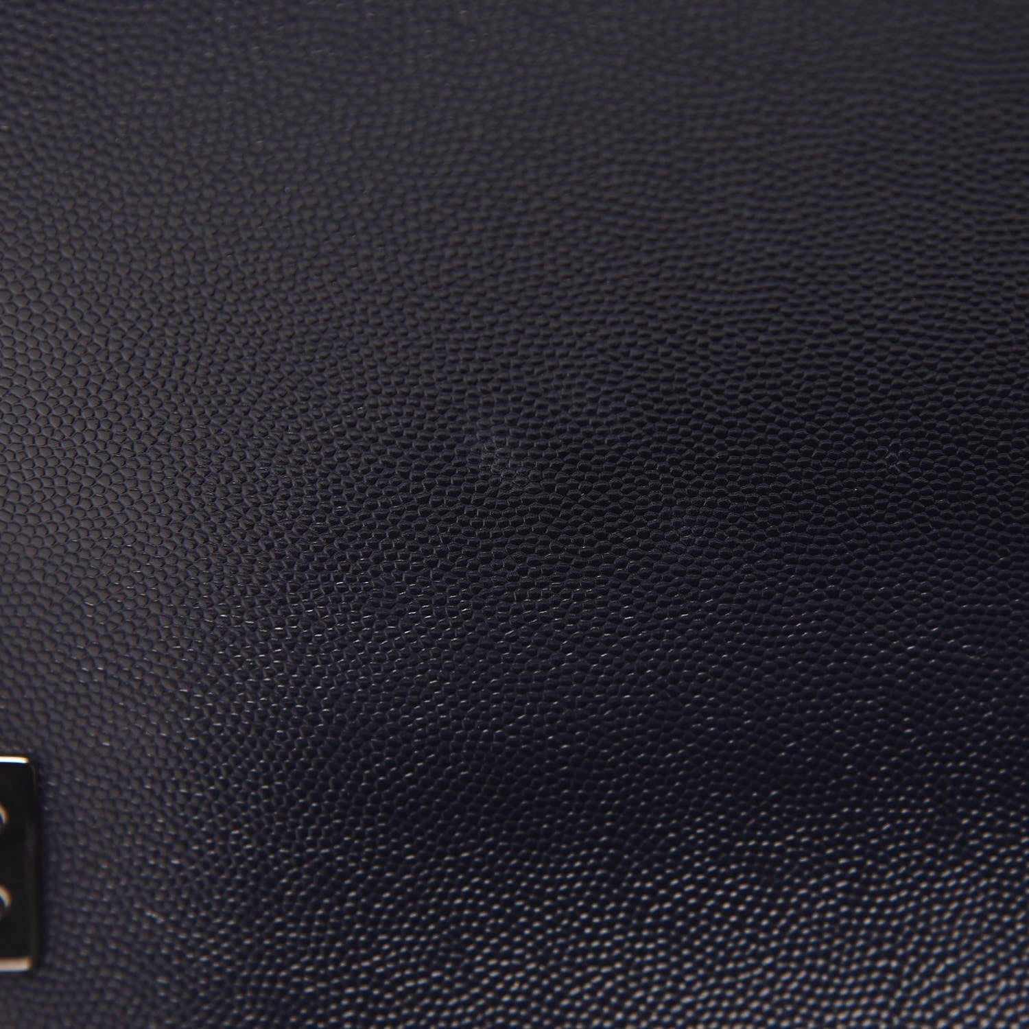 Chanel Caviar Chevron Quilted Medium Boy Flap Navy 8 of 10