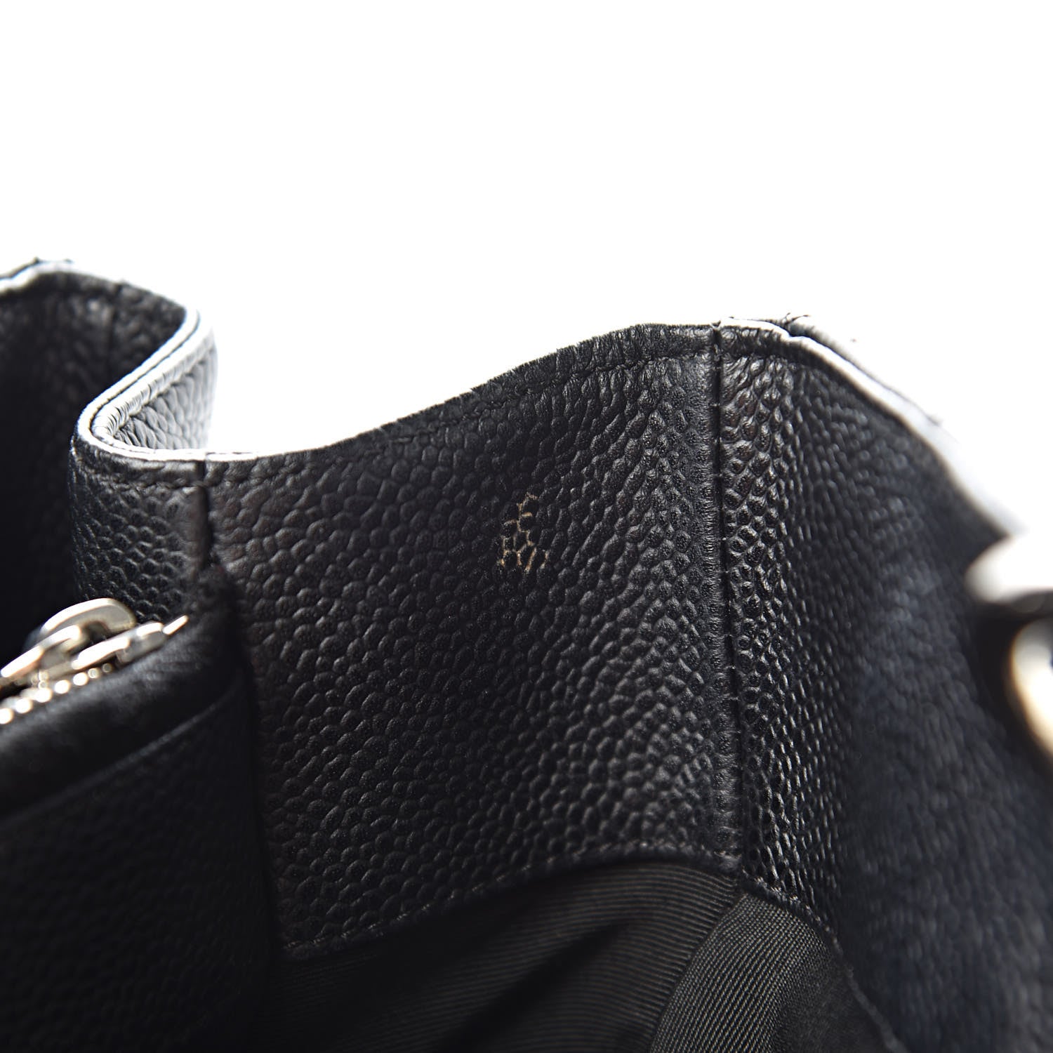 Chanel Caviar Quilted Grand Shopping Tote GST Black 9 of 16