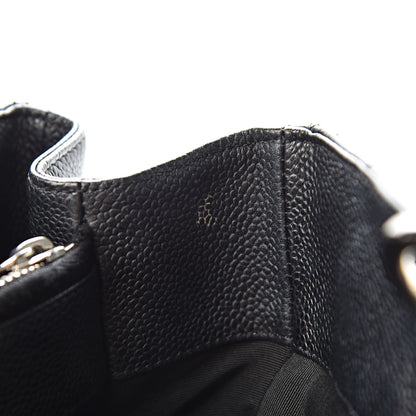 Chanel Caviar Quilted Grand Shopping Tote GST Black 9 of 16