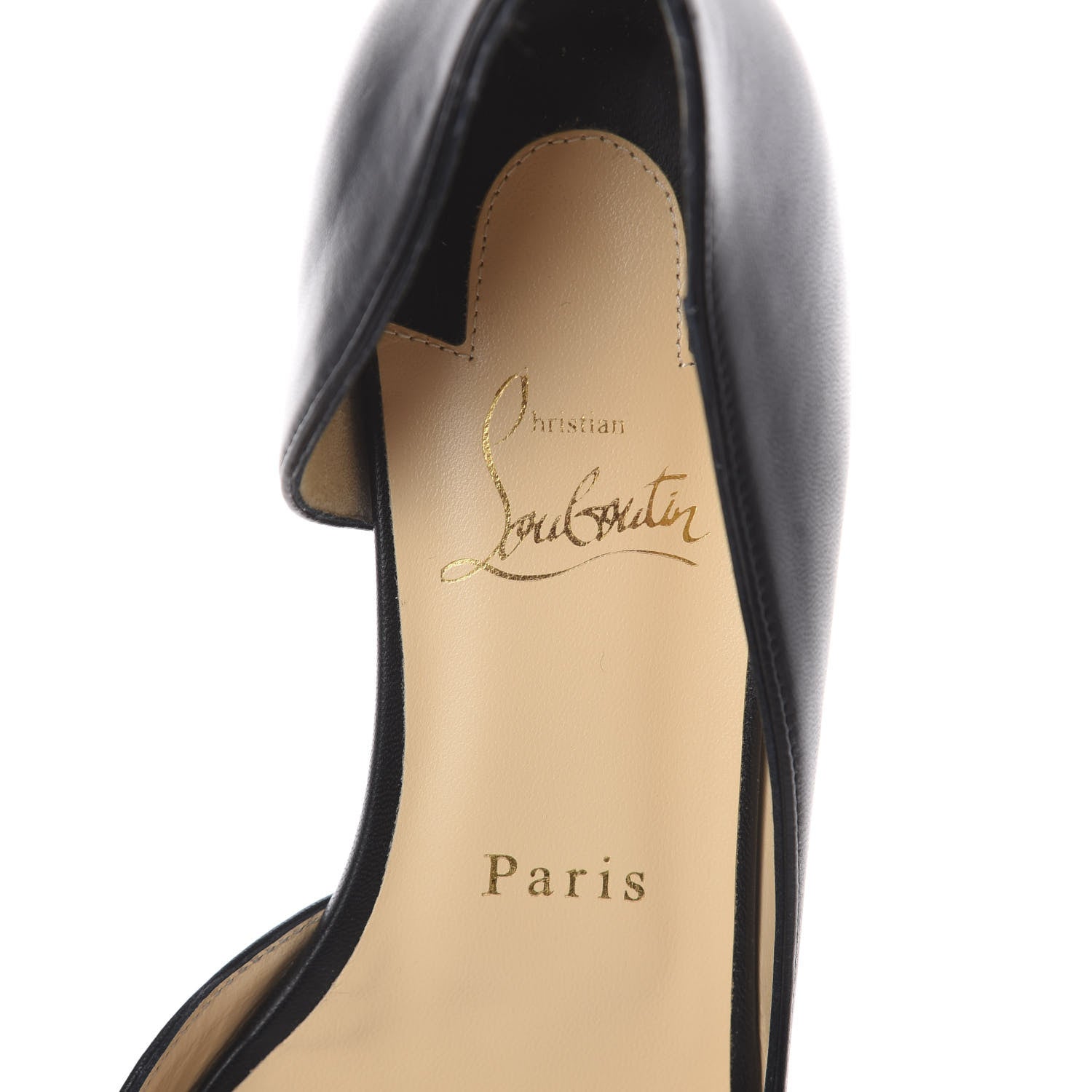 Christian Louboutin Nappa Iriza Flats 38 Black 6 of 7