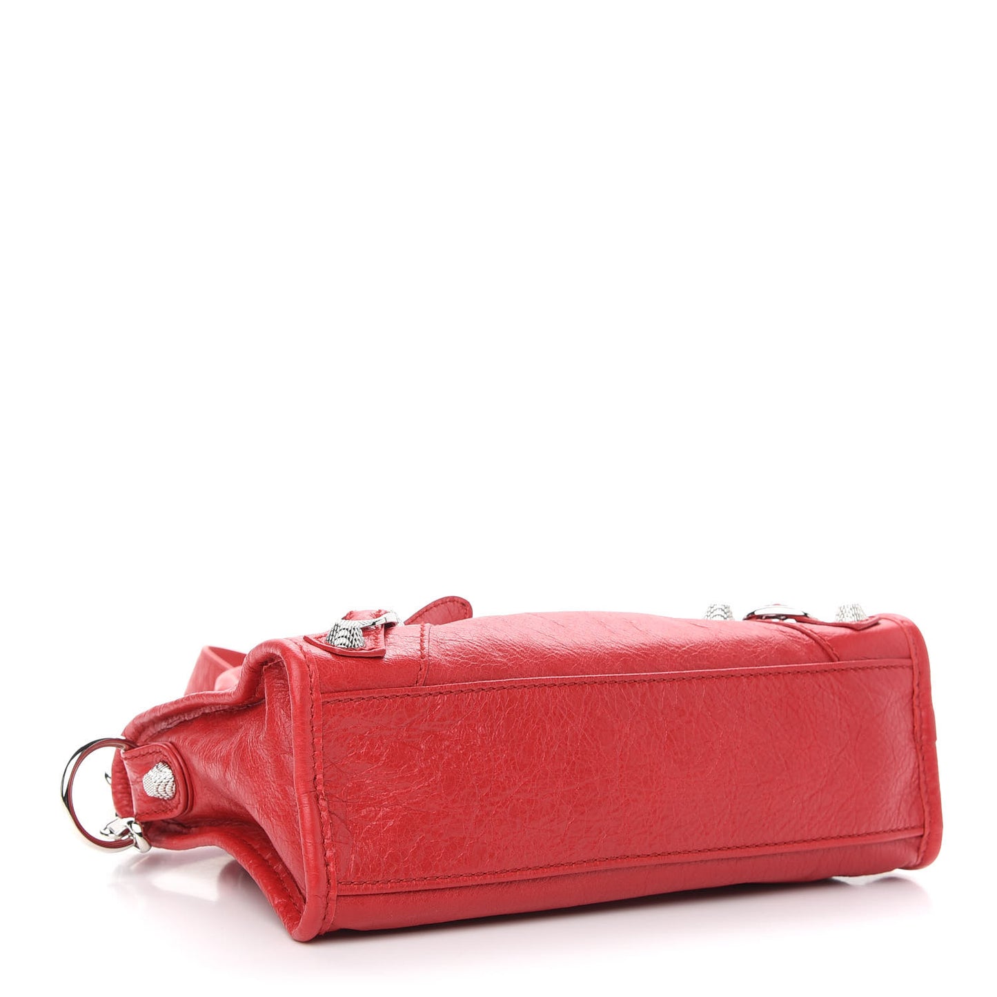 Agneau Giant 12 Silver Hardware Mini City Rouge Cardinal