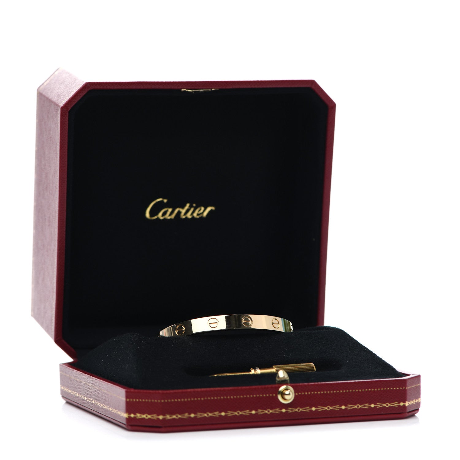 Cartier 18K Yellow Gold LOVE Bracelet 16 5 of 5