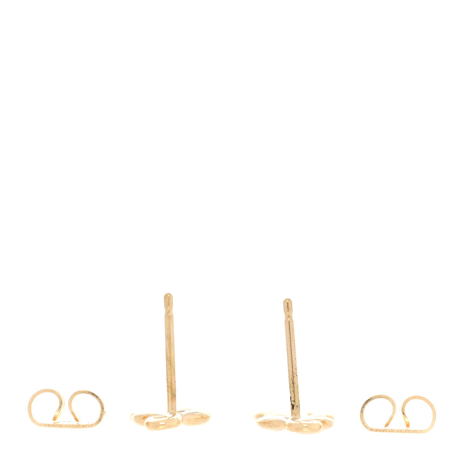 Tiffany 18K Yellow Gold Paloma Picasso Olive Leaf Climber Earrings 3 of 4