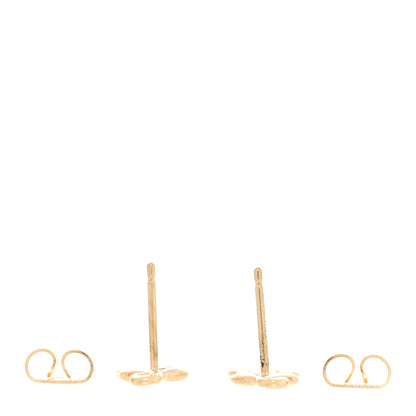 Tiffany 18K Yellow Gold Paloma Picasso Olive Leaf Climber Earrings 3 of 4