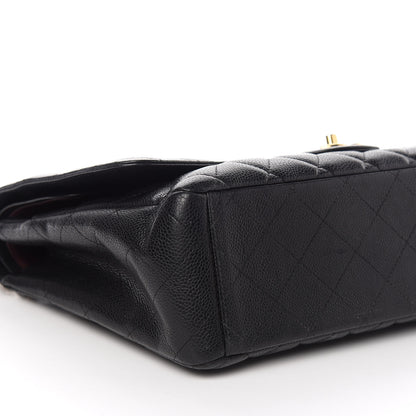 Chanel Caviar Quilted Maxi Double Flap Black 7 of 11