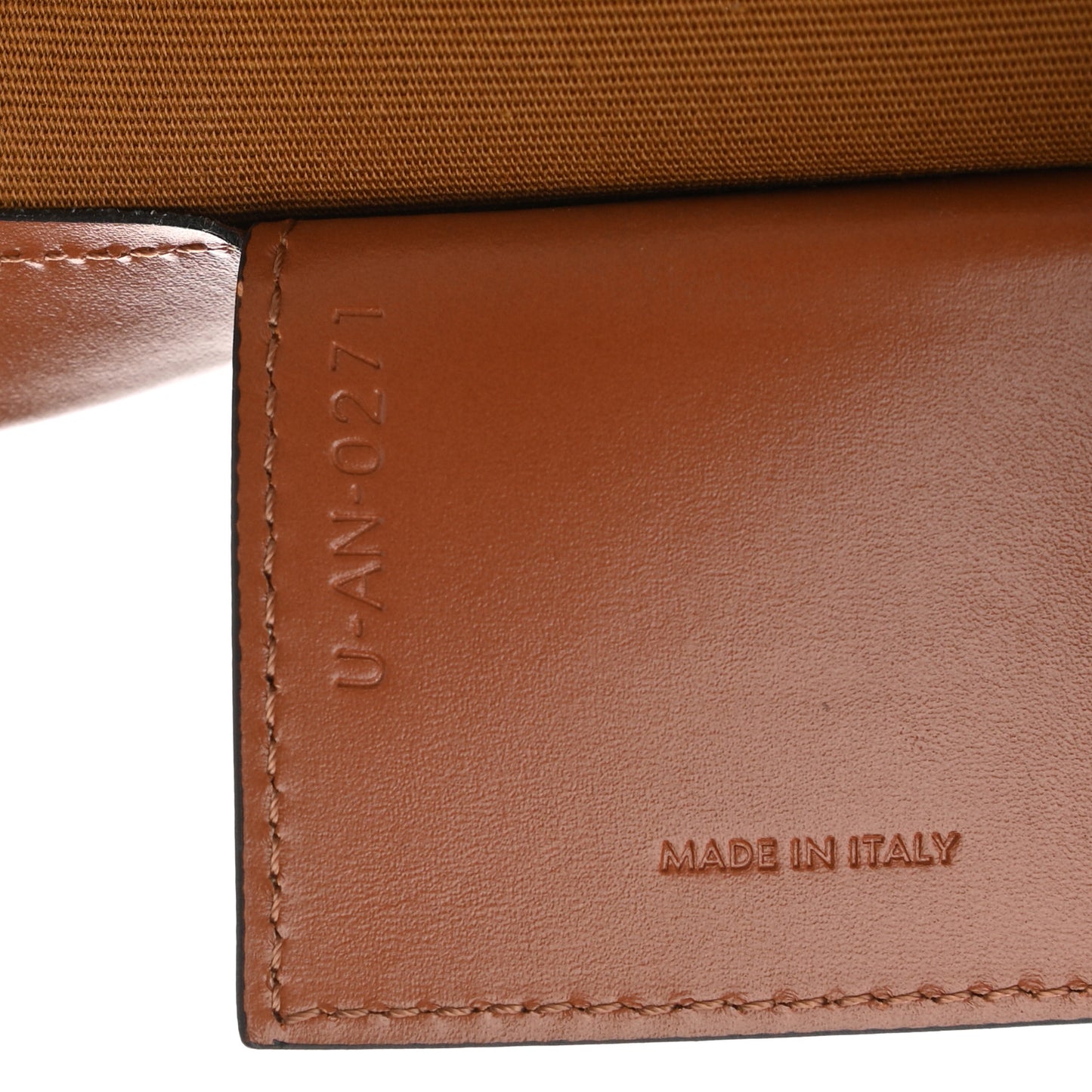Calfskin Canvas Triomphe Large Couffin White
