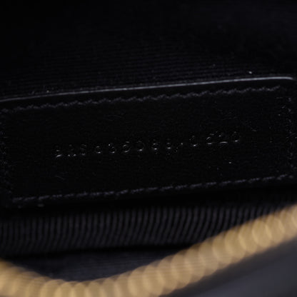 Saint Laurent Grain De Poudre Matelasse Monogram Baby Lou Camera Bag Black 7 of 8