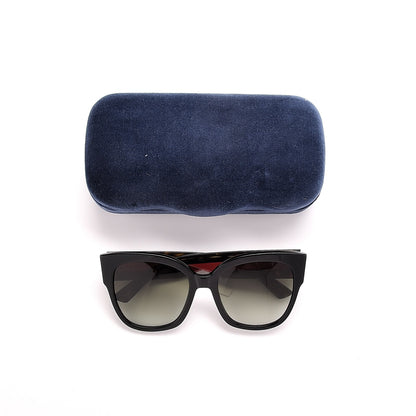 Gucci Square Frame Web Sunglasses GG0059S Black 8 of 8