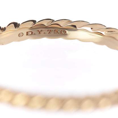 David Yurman 18K Yellow Gold 2mm Cable Classics Band Ring 52 6 4 of 4