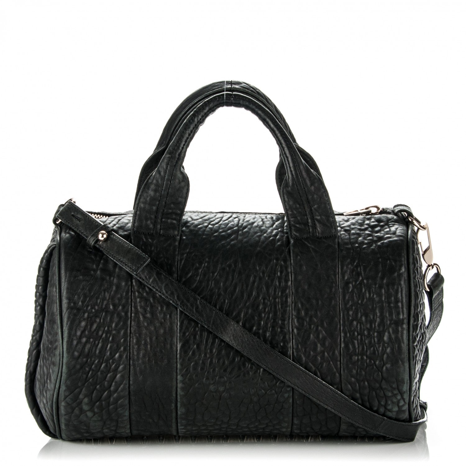 Alexander Wang Pebbled Lambskin Rocco Black 1 of 10