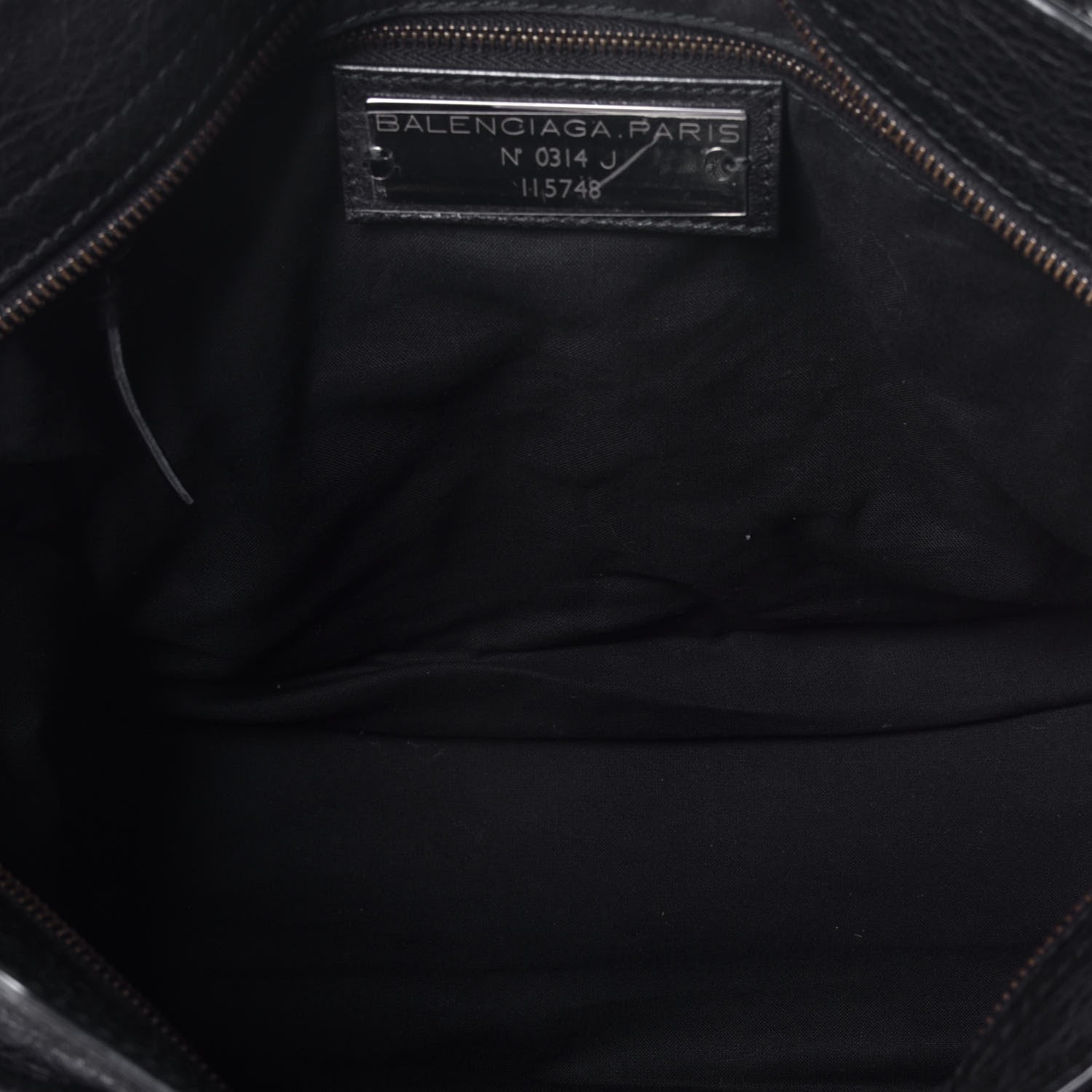 Balenciaga Agneau Classic Hardware City Black 6 of 10