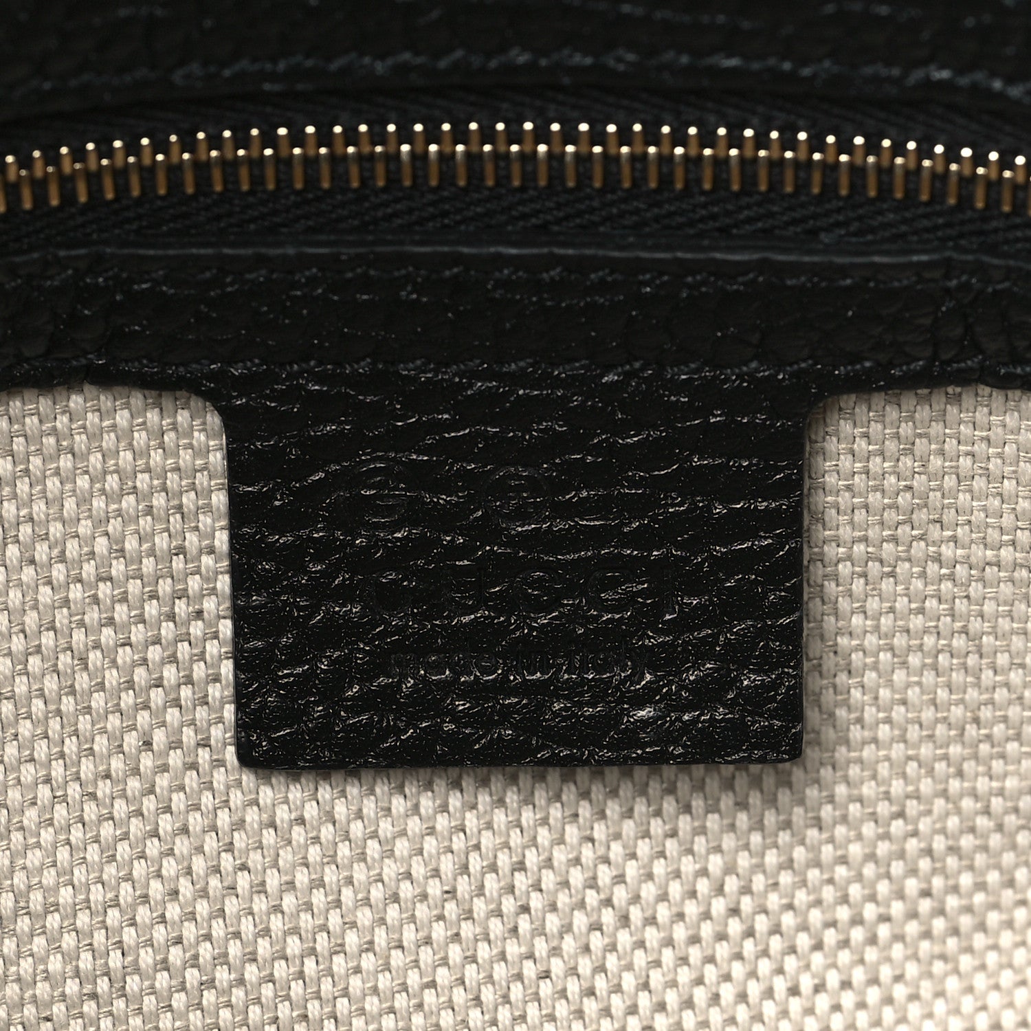 Gucci Pebbled Calfskin Medium Soho Chain Shoulder Bag Black 6 of 10