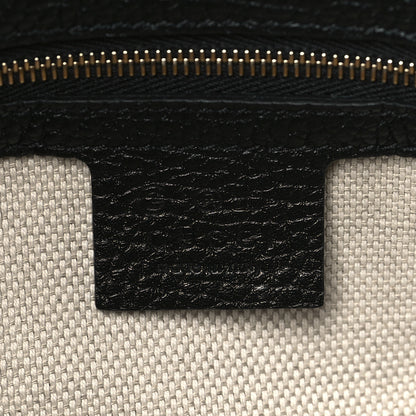 Gucci Pebbled Calfskin Medium Soho Chain Shoulder Bag Black 6 of 10