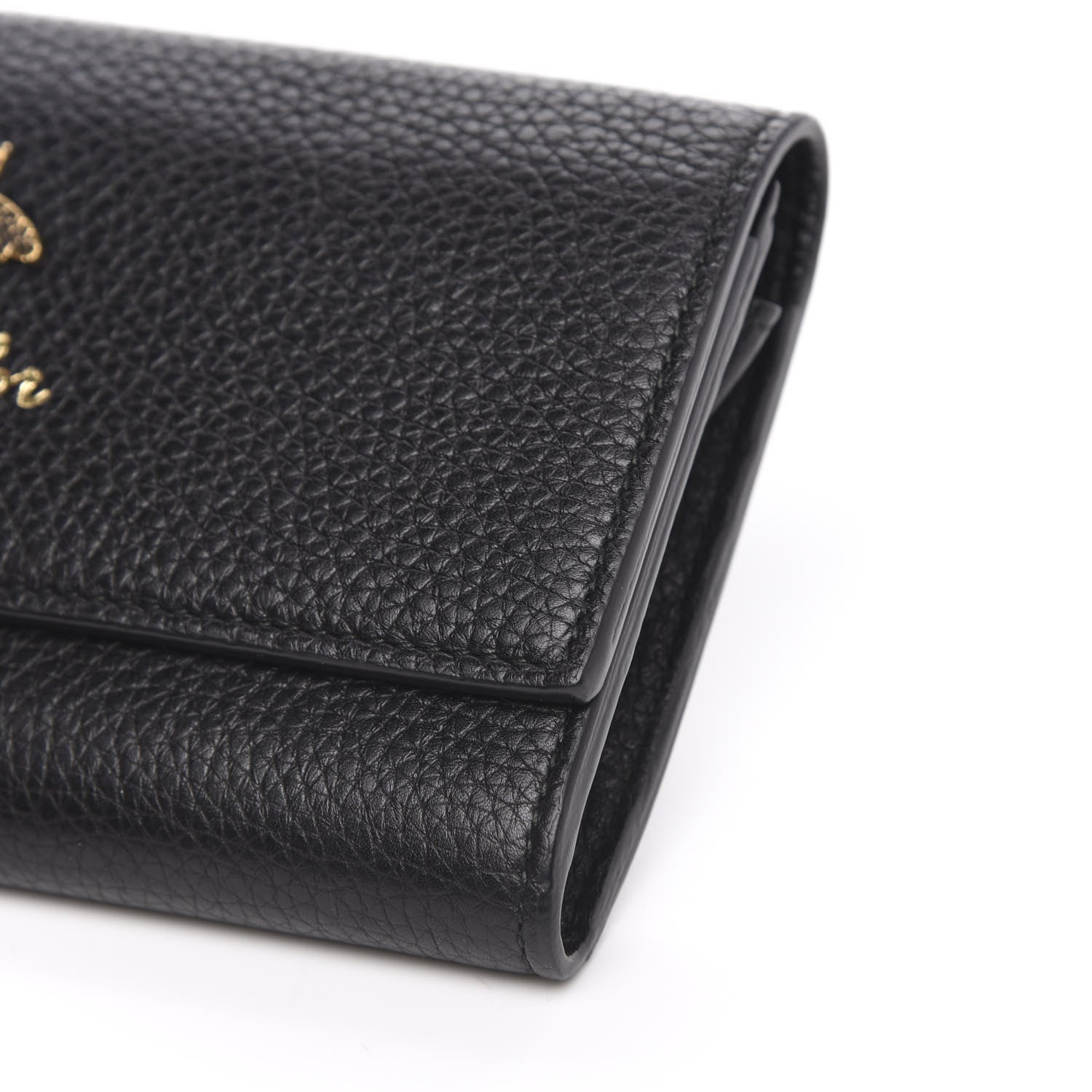 Gucci Calfskin Animalier Continental Wallet Black 10 of 10