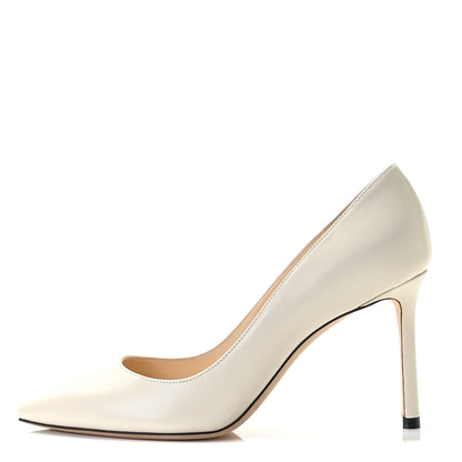 Jimmy Choo Kid Pointy Toe Romy 100 Pumps 36 Chalk 1 of 12