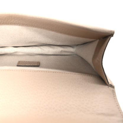 Gucci GG Supreme Monogram Textured Dollar Calfskin Small Rectangular Dionysus Shoulder Bag Beige Mystic White Oatmeal 5 of 11