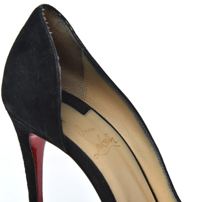 Christian Louboutin Veau Velours Iriza 100 Pumps 38 Black 21 of 22