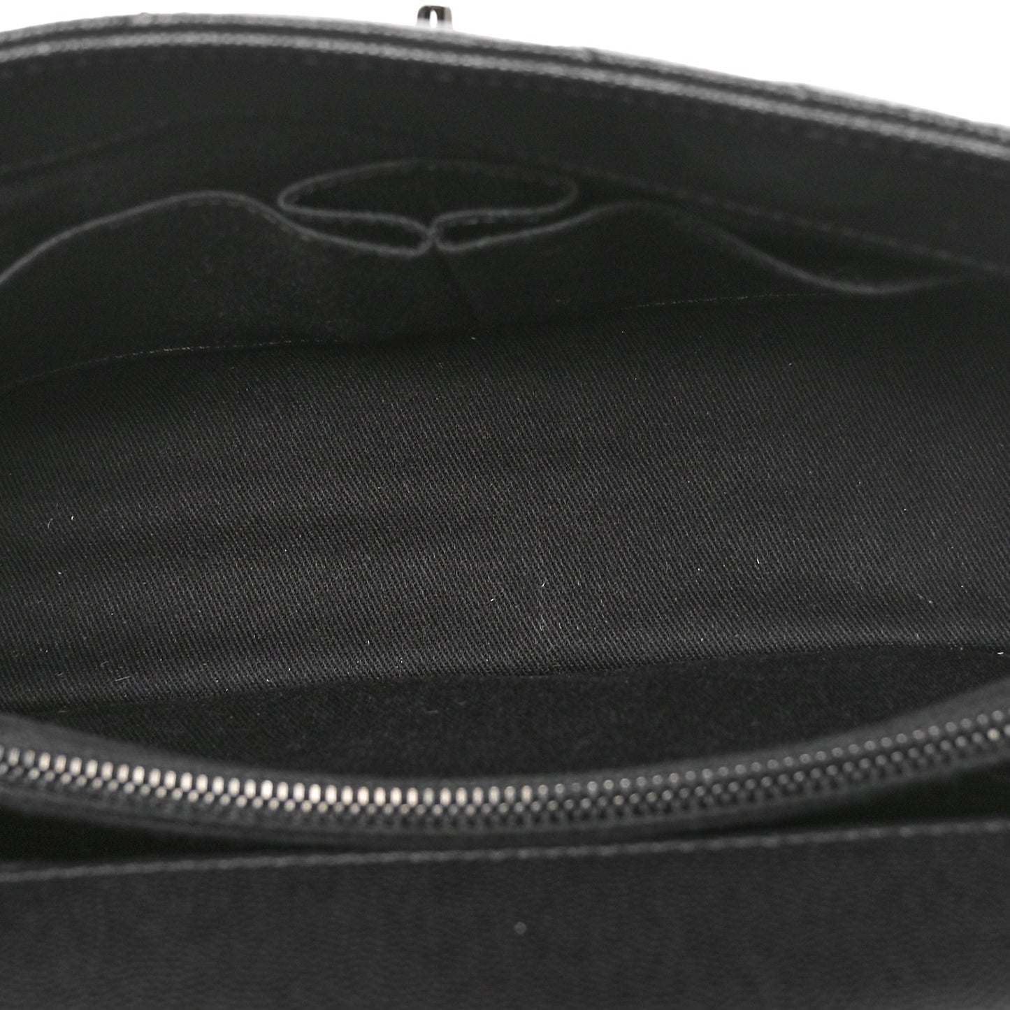 Caviar Chevron Quilted Small Coco Handle Flap So Black