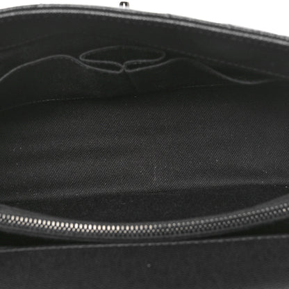 Chanel Caviar Chevron Quilted Small Coco Handle Flap So Black 5 of 10